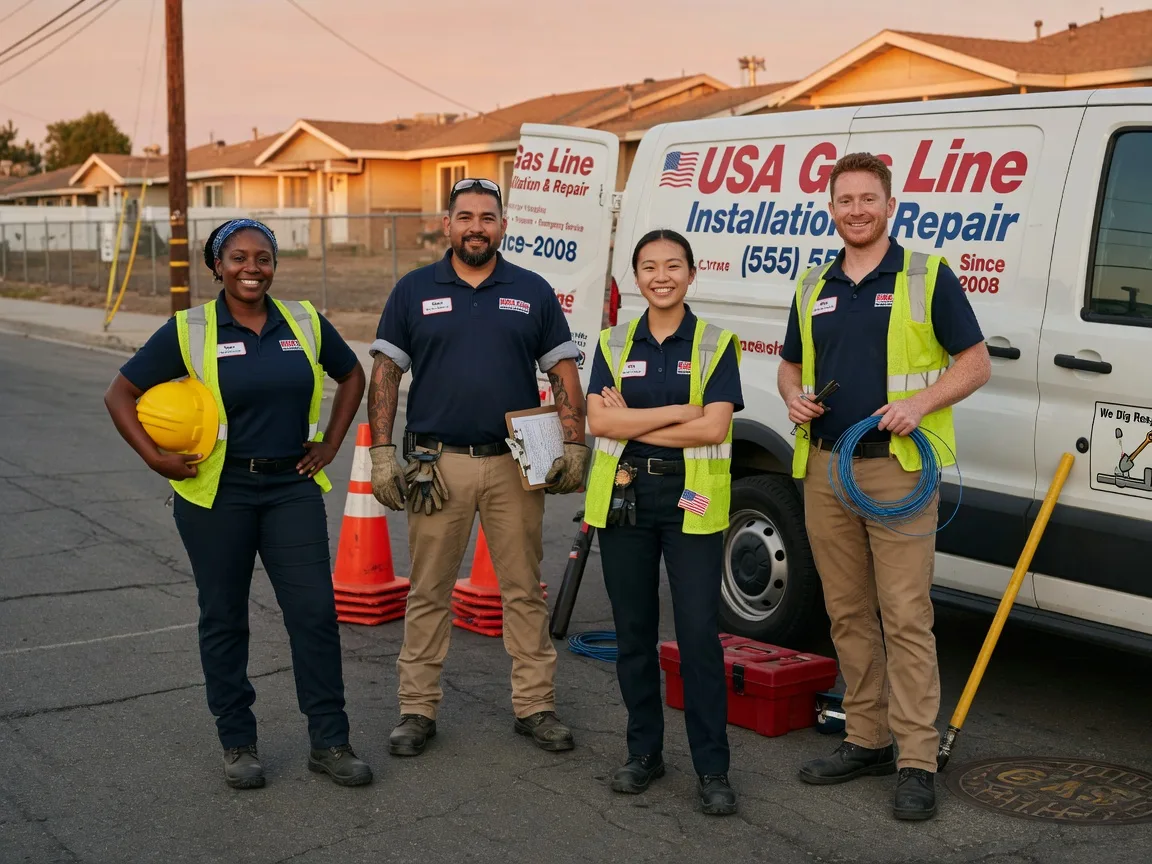Gas Line Installation company in Langeloth, PA